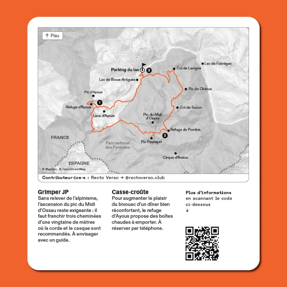 100 hikes itineraries in France Recto-Verso – car-free nature itineraries
