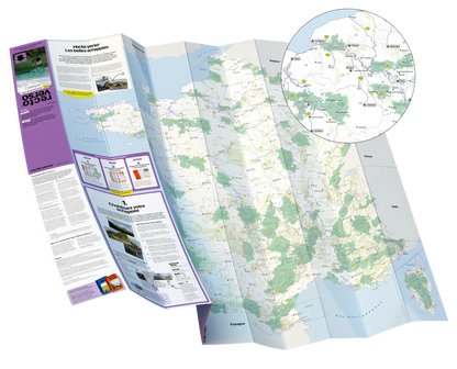 Coffret 100 aventures à vélo en France – Recto Verso