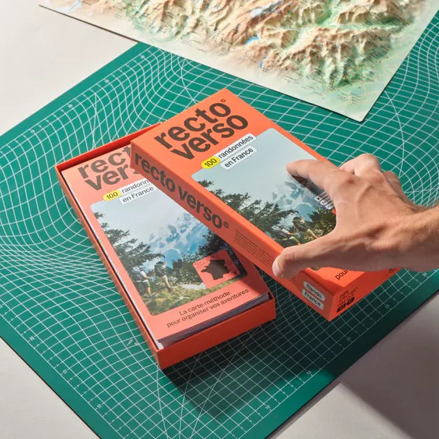 100 hikes itineraries in France Recto-Verso – car-free nature itineraries