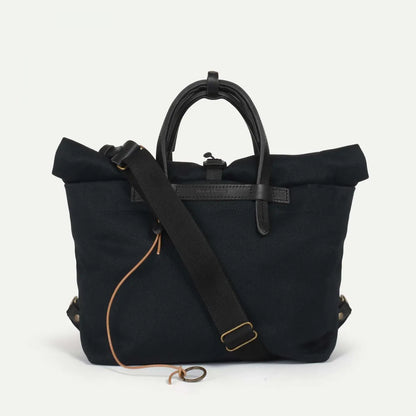 Sacoche Business Woody Bleu de Chauffe en noir