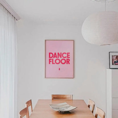 Affiche Dancefloor – Studio Topo